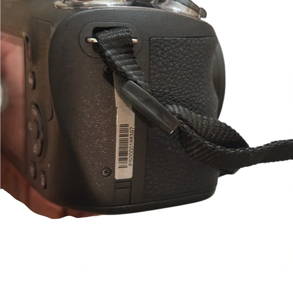 Sony Black Digital Camera with Strap